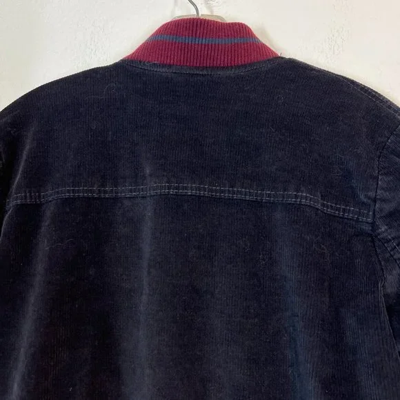 We the Free People Atlas Vintage Corduroy Bomber Jacket XS Military - Picture 9 of 14